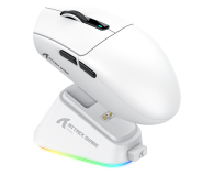 Attack Shark G3 PRO PAW3311 biała ze stacją ładującą - 1545131 - zdjęcie 2